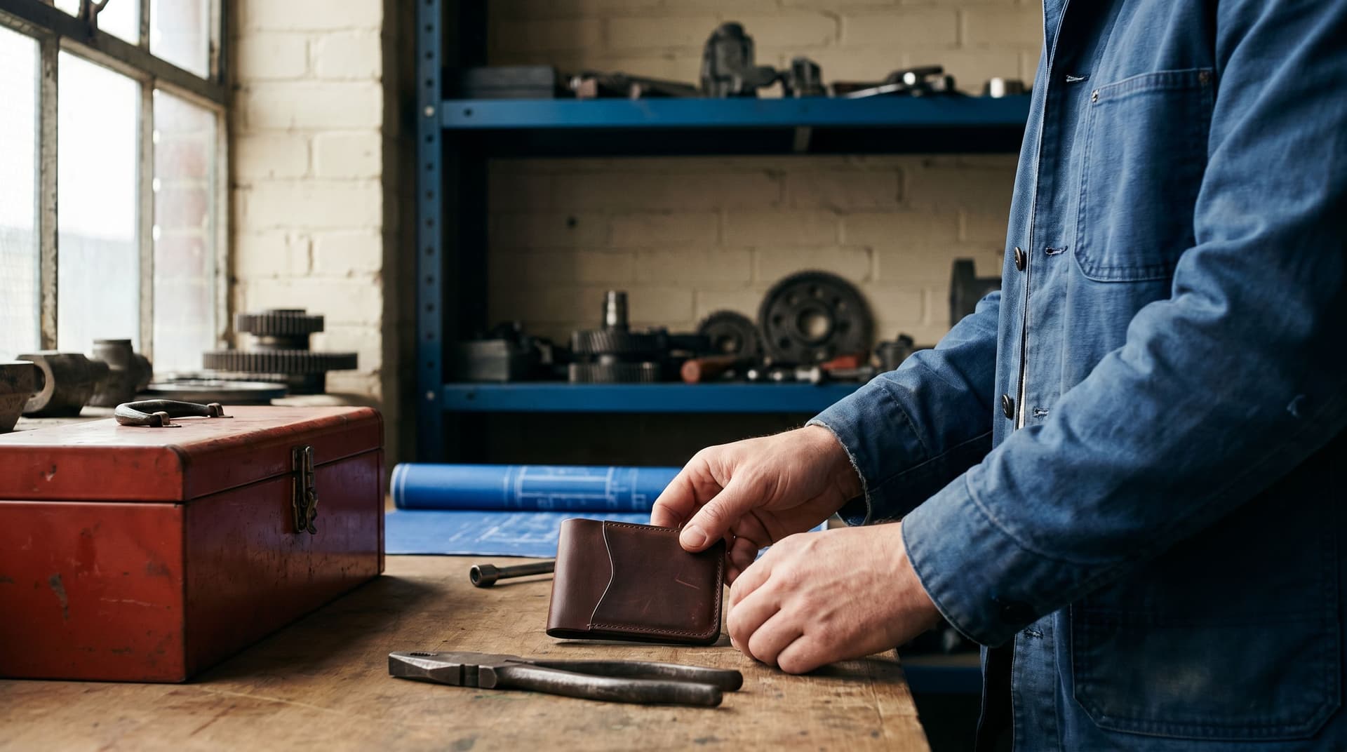 Le porte-cartes du quotidien — accessoire de poche pour homme