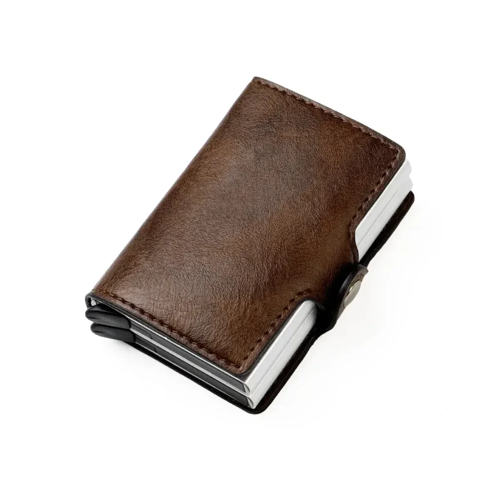 porte carte en cuir